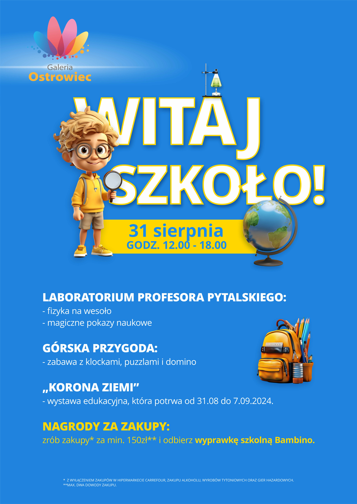 Witaj szkoło plakat