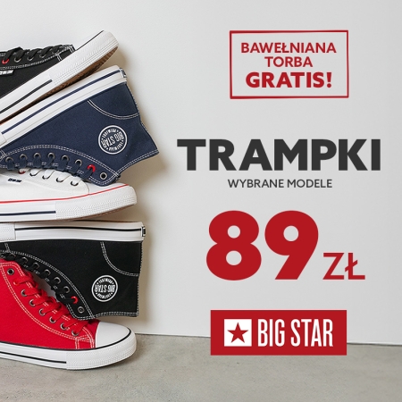 Promocja na trampki w Big Star